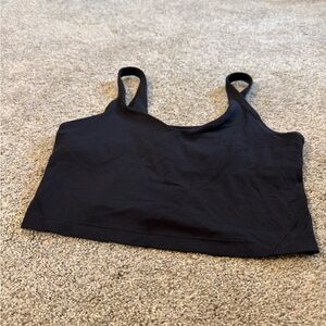 Lululemon Align Black Crop Top